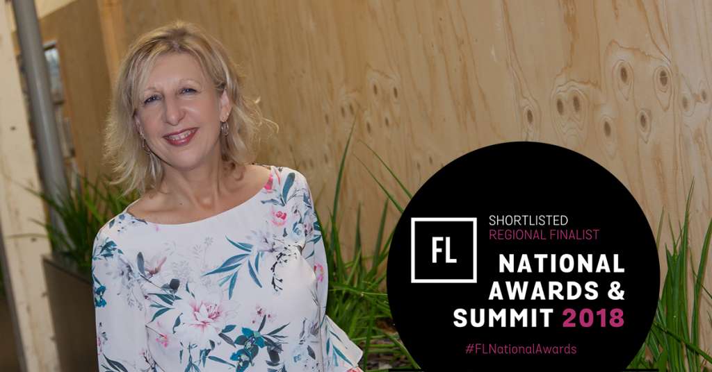 Denise Chilton shortlisted regional finalist Forward Ladies